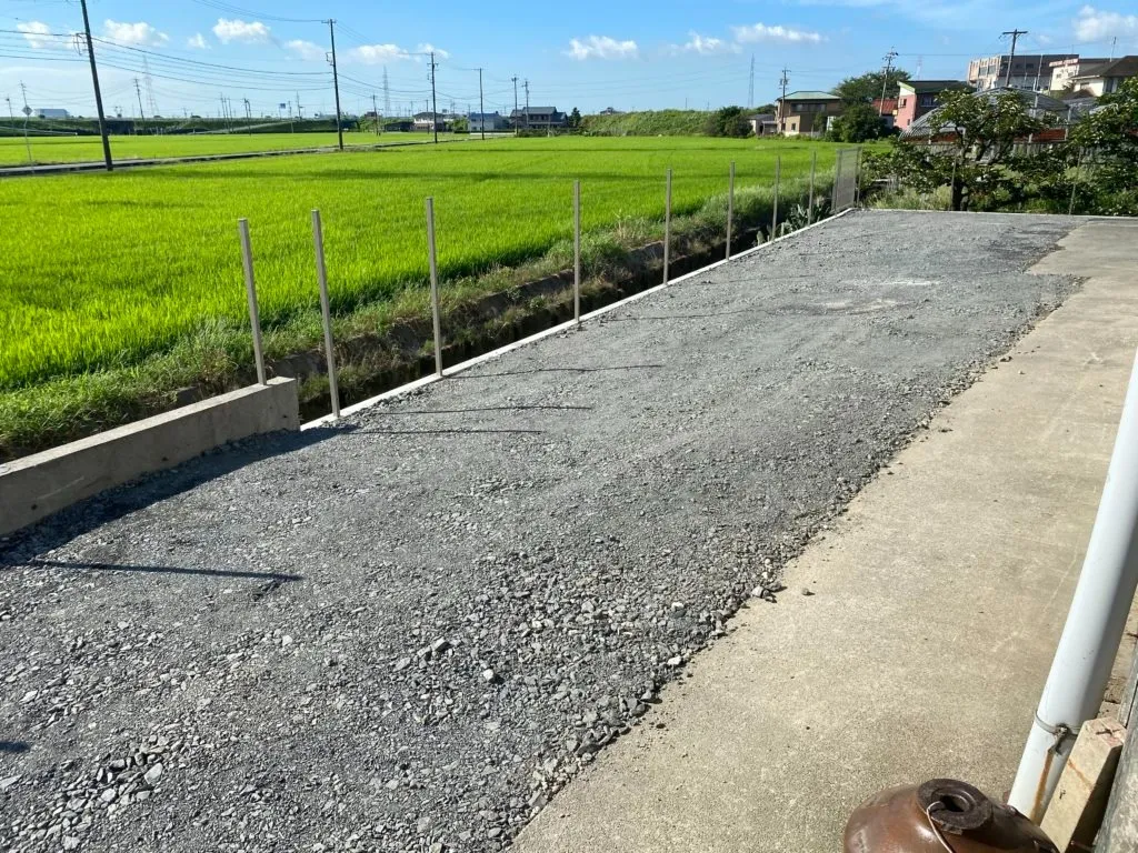 海部郡蟹江町 フェンス工事