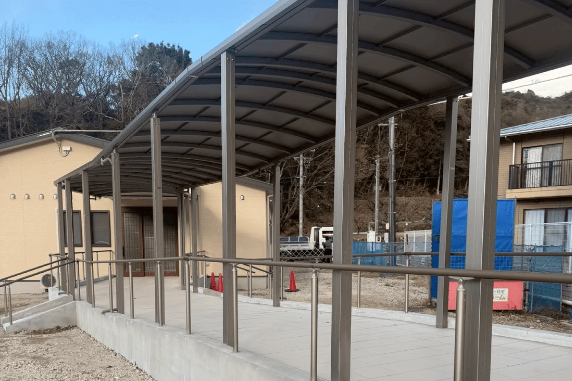 通路の外構工事後